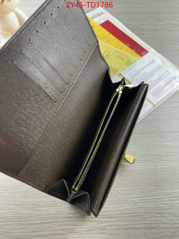 LV Bags(4A)-Wallet,ID: TD1786,$: 45USD