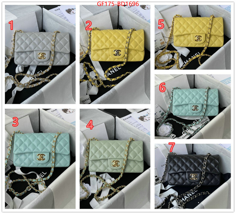 Chanel Bags(TOP)-Diagonal-,ID: BD1696,$: 175USD