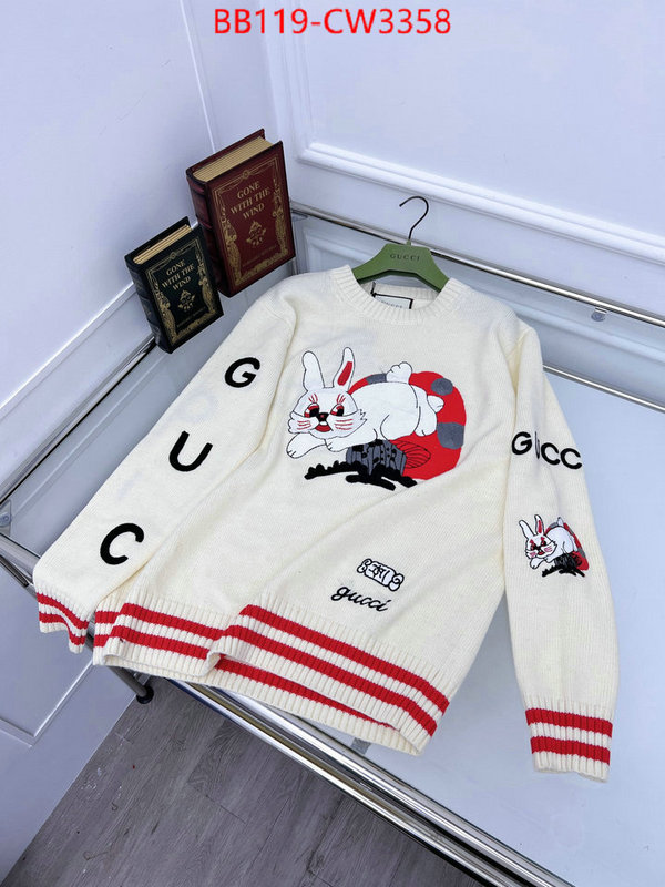 Clothing-Gucci,best replica 1:1 , ID: CW3358,$: 119USD
