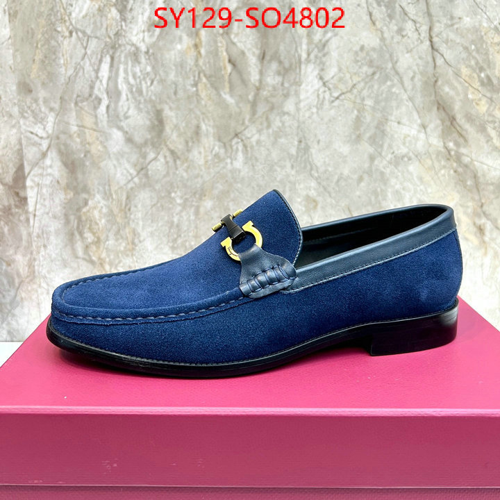 Men shoes-Ferragamo,aaaaa quality replica , ID: SO4802,$: 129USD