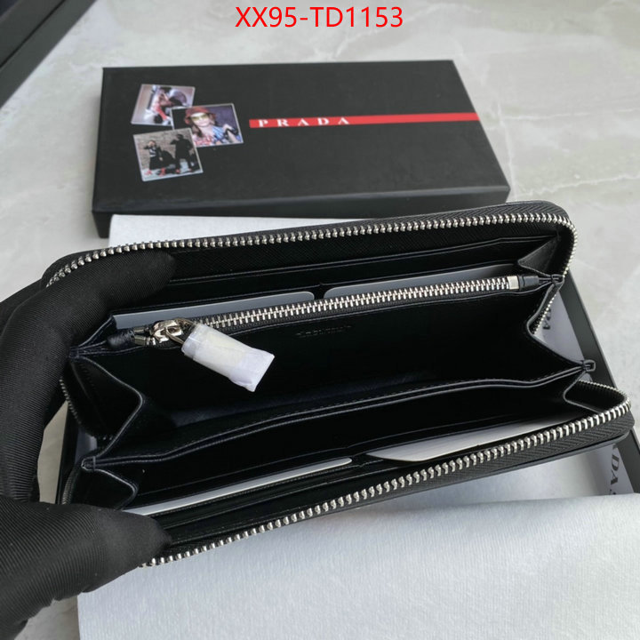 Prada Bags(TOP)-Wallet,ID: TD1153,$: 95USD