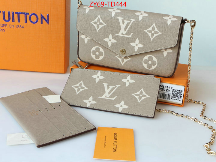 LV Bags(4A)-Wallet,ID: TD444,$: 69USD