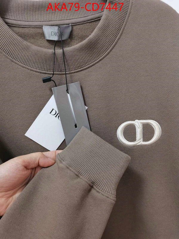 Clothing-Dior,what 1:1 replica , ID: CD7447,$: 79USD