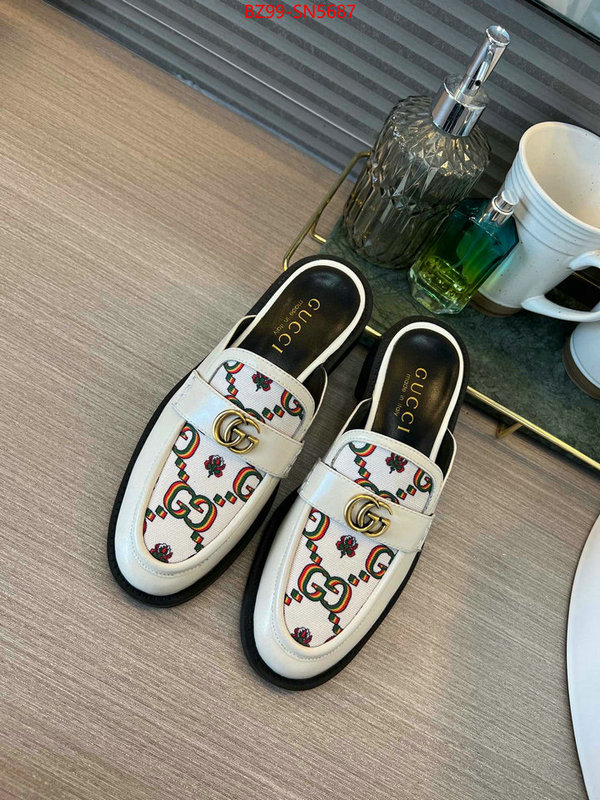 Women Shoes-Gucci,top , ID: SN5687,$: 99USD