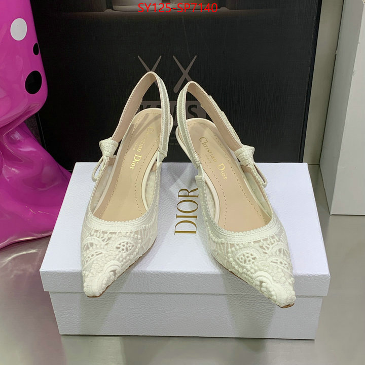 Women Shoes-Dior,quality replica , ID: SP7140,$: 125USD