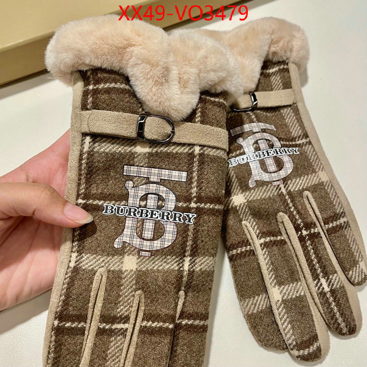 Gloves-Burberry,top quality replica , ID: VO3479,$: 49USD