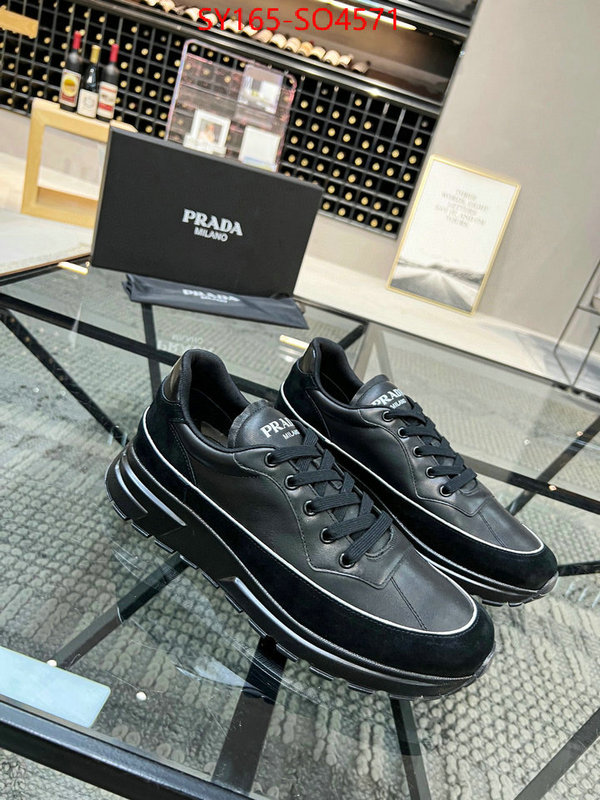 Men Shoes-Prada,fashion , ID: SO4571,$: 165USD