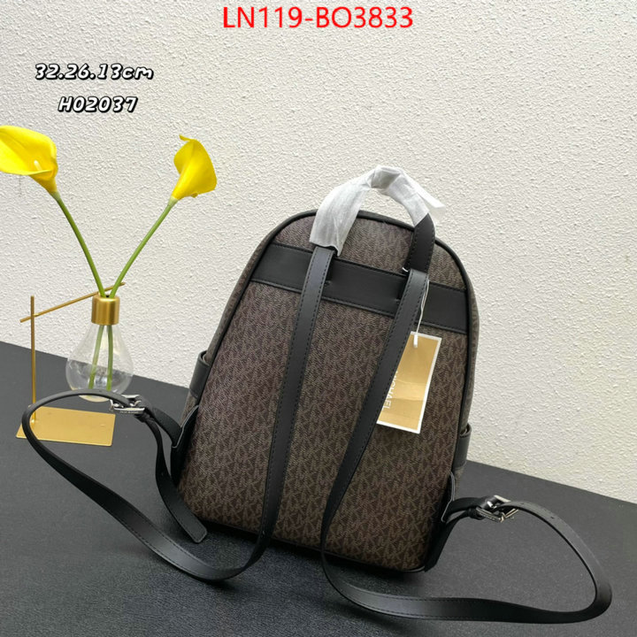 Michael Kors Bags(4A)-Backpack-,fashion replica ,ID: BO3833,$: 119USD