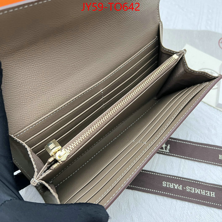 Hermes Bags(4A)-Wallet-,luxury fake ,ID: TO642,$: 59USD