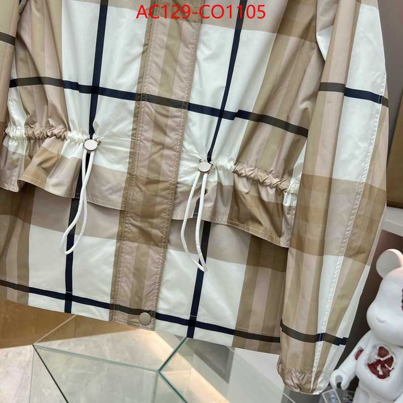 Clothing-Burberry,luxury fake , ID: CO1105,$: 129USD