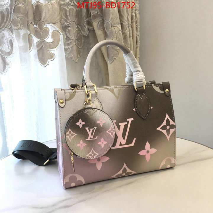 LV Bags(4A)-Handbag Collection-,ID: BD1752,$: 95USD