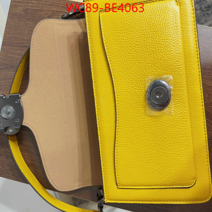 Coach Bags(4A)-Handbag-,best like ,ID: BE4063,$: 89USD