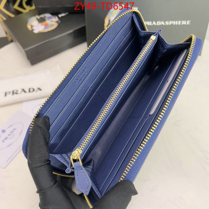 Prada Bags(4A)-Wallet,7 star ,ID: TD6547,$: 49USD