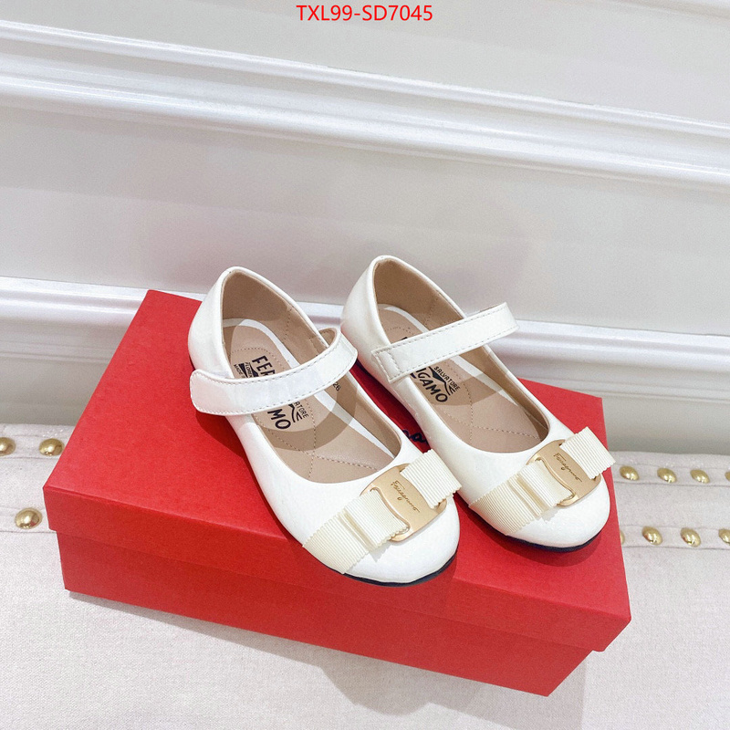 Kids shoes-Ferragamo,quality aaaaa replica , ID: SD7045,$: 99USD