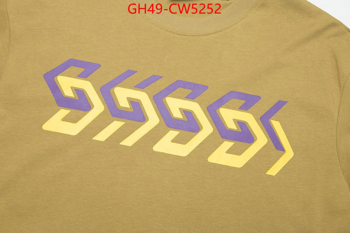 Clothing-Gucci,how to buy replica shop , ID: CW5252,$: 49USD