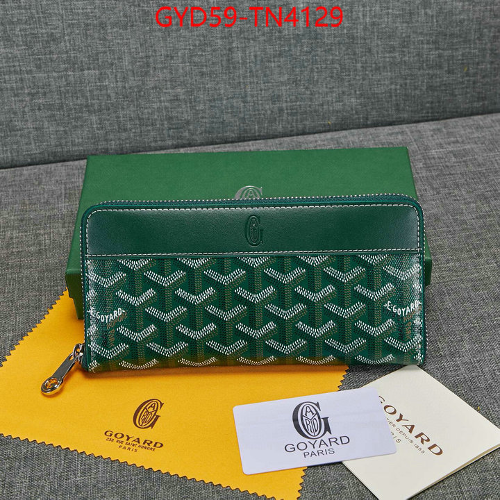 Goyard Bags(4A)-Wallet,aaaaa replica designer ,ID: TN4129,$: 59USD