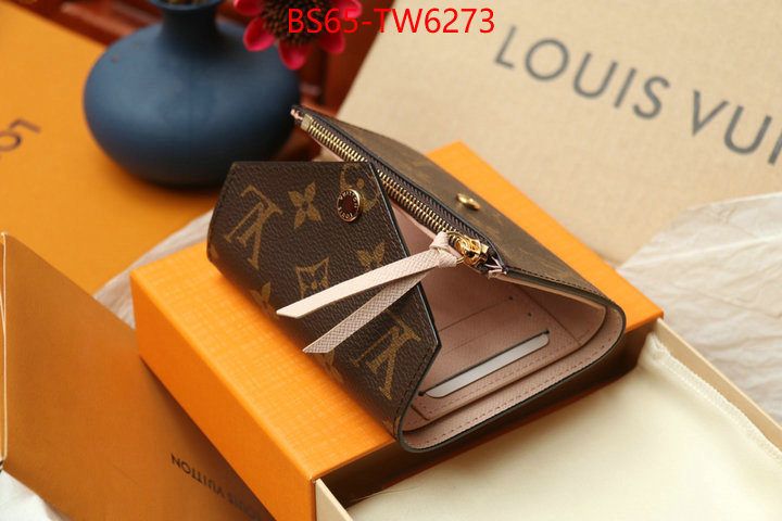 LV Bags(TOP)-Wallet,ID: TW6273,$: 65USD