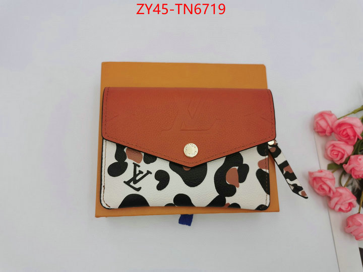 LV Bags(4A)-Wallet,ID: TN6719,$: 45USD