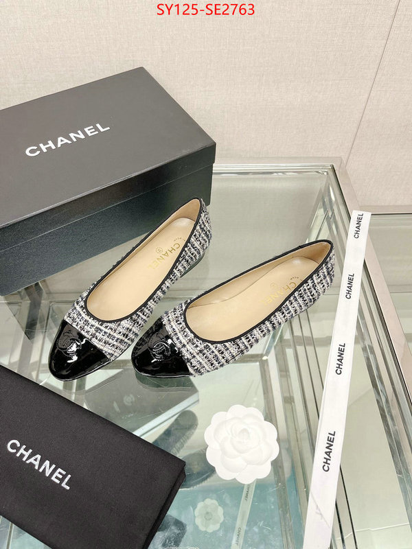 Women Shoes-Chanel,best luxury replica , ID: SE2763,$: 125USD