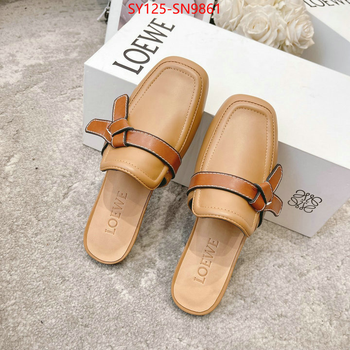 Women Shoes-Loewe,buy cheap , ID: SN9861,$: 125USD