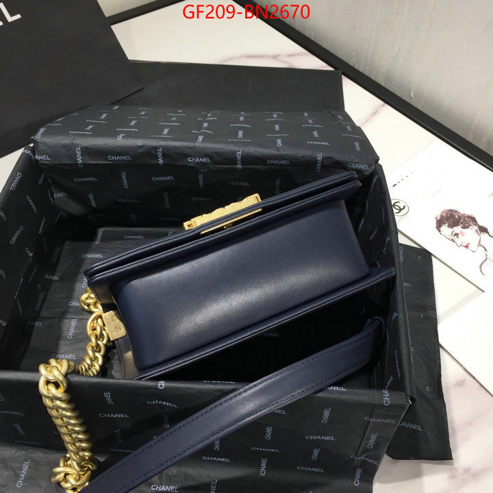 Chanel Bags(TOP)-Diagonal-,ID: BN2670,$: 209USD