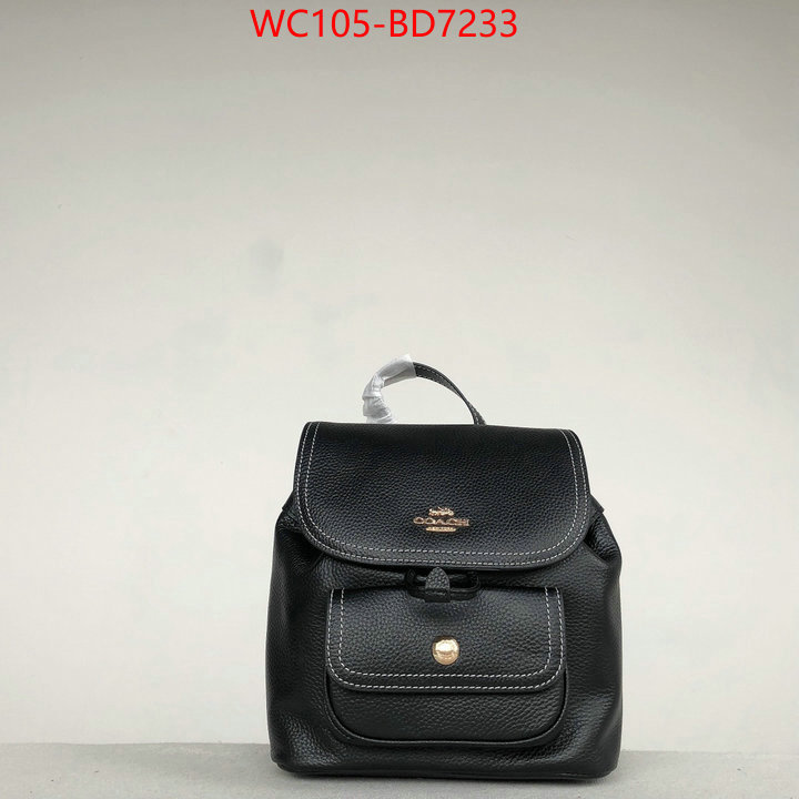 Coach Bags(4A)-Backpack-,we provide top cheap aaaaa ,ID: BD7233,$: 105USD