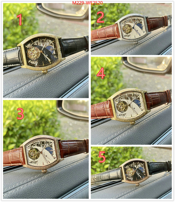 Watch(TOP)-Vacheron Constantin,replica for cheap , ID: WE2520,$: 229USD