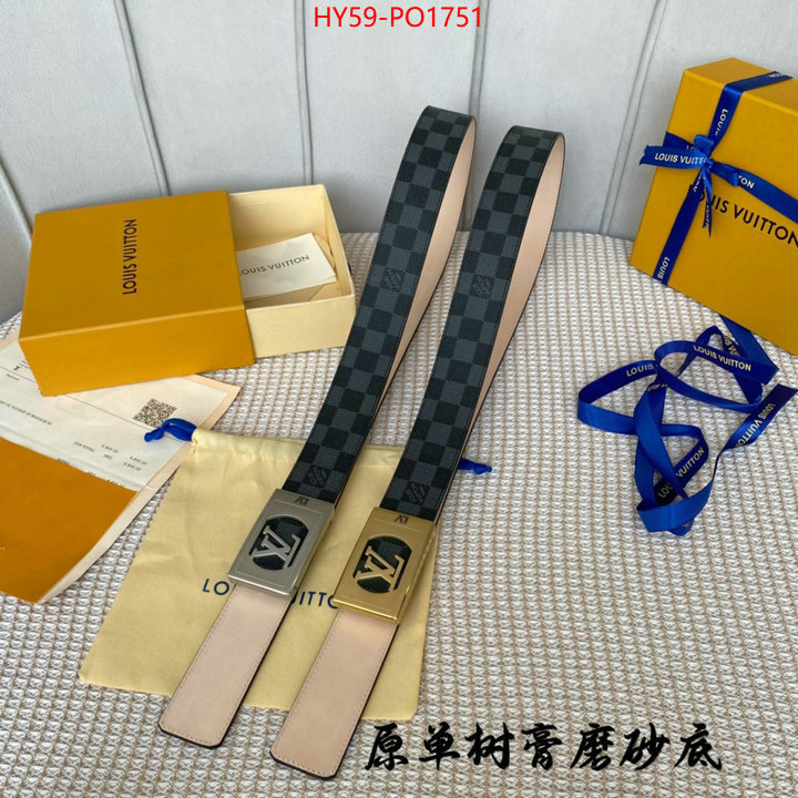 Belts-LV,perfect quality designer replica , ID: PO1751,$: 59USD