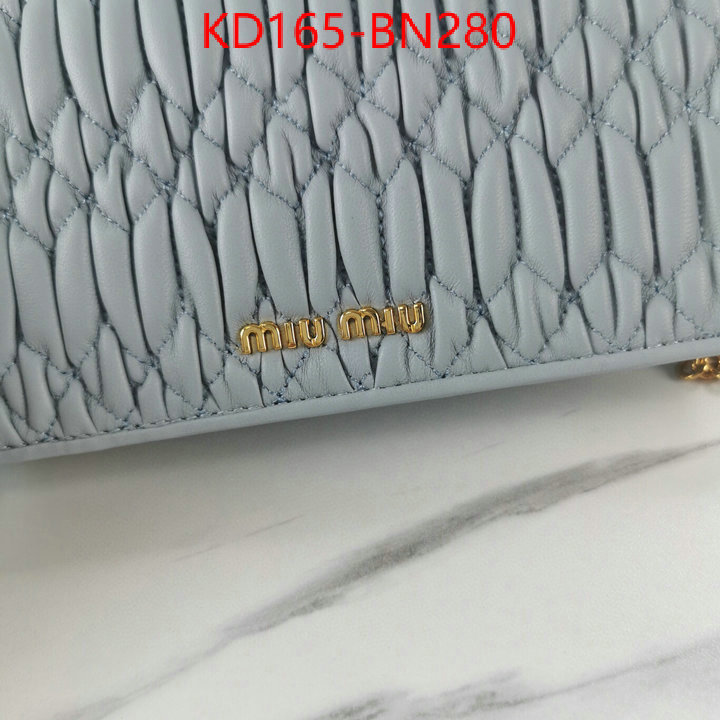 Miu Miu Bags(TOP)-Diagonal-,wholesale china ,ID: BN280,$: 165USD