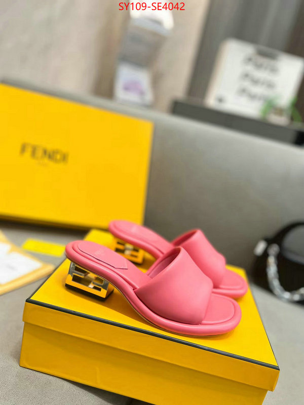 Women Shoes-Fendi,buy replica , ID: SE4042,$: 109USD