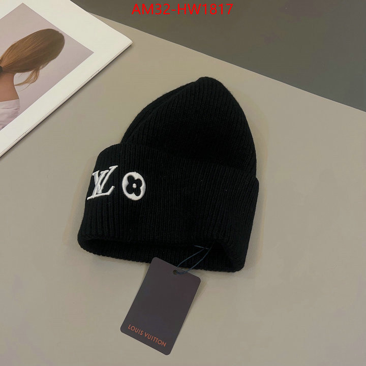 Cap (Hat)-LV,high quality designer replica , ID: HW1817,$: 32USD