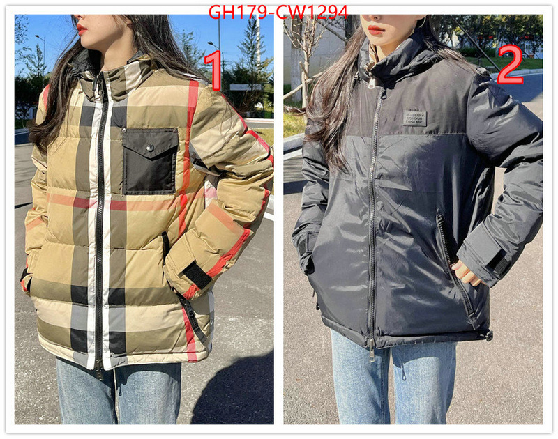 Down jacket Women-Burberry,shop now , ID: CW1294,$: 179USD