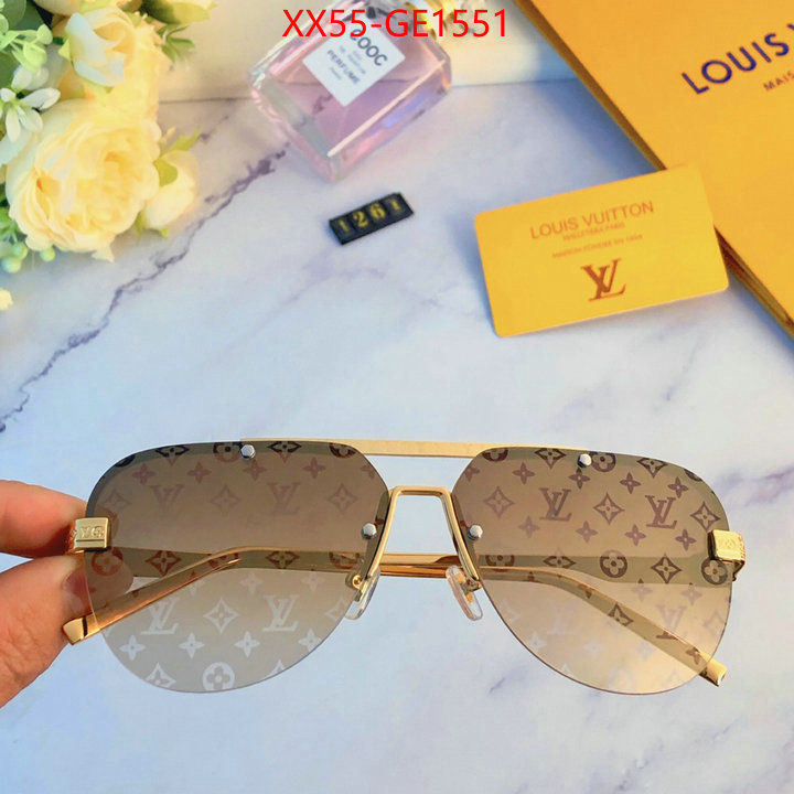 Glasses-LV,luxury fake , ID: GE1551,$: 55USD