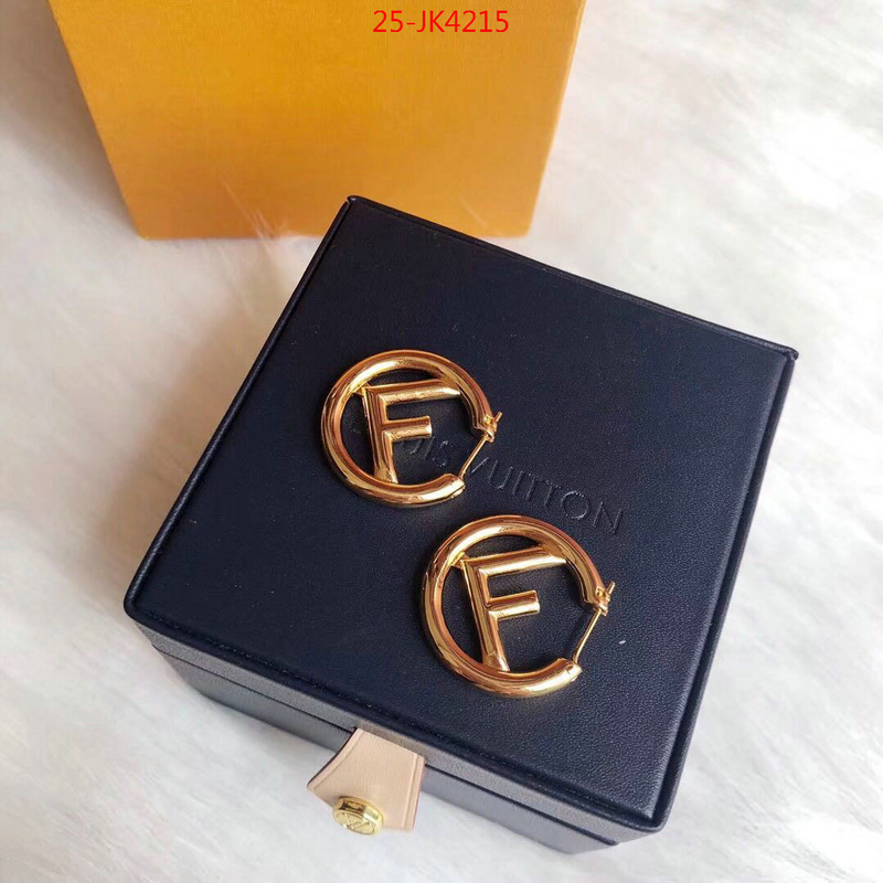 Jewelry-Fendi,wholesale designer shop ,ID: JK4215,$: 25USD