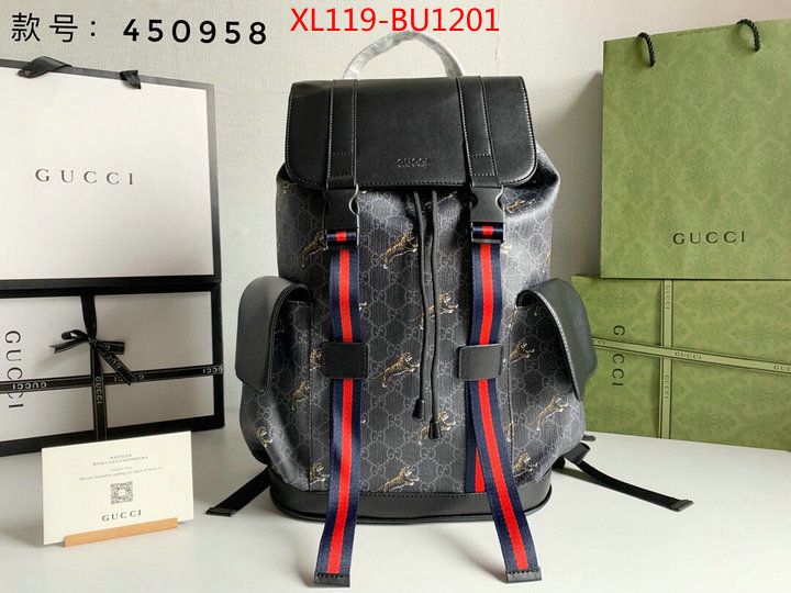 Gucci Bags(4A)-Backpack-,knockoff highest quality ,ID: BU1201,$: 119USD