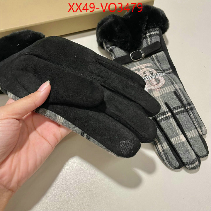 Gloves-Burberry,top quality replica , ID: VO3479,$: 49USD