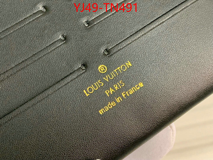 LV Bags(4A)-Wallet,ID: TN491,$: 49USD