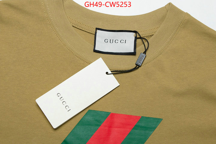 Clothing-Gucci,buy sell , ID: CW5253,$: 49USD