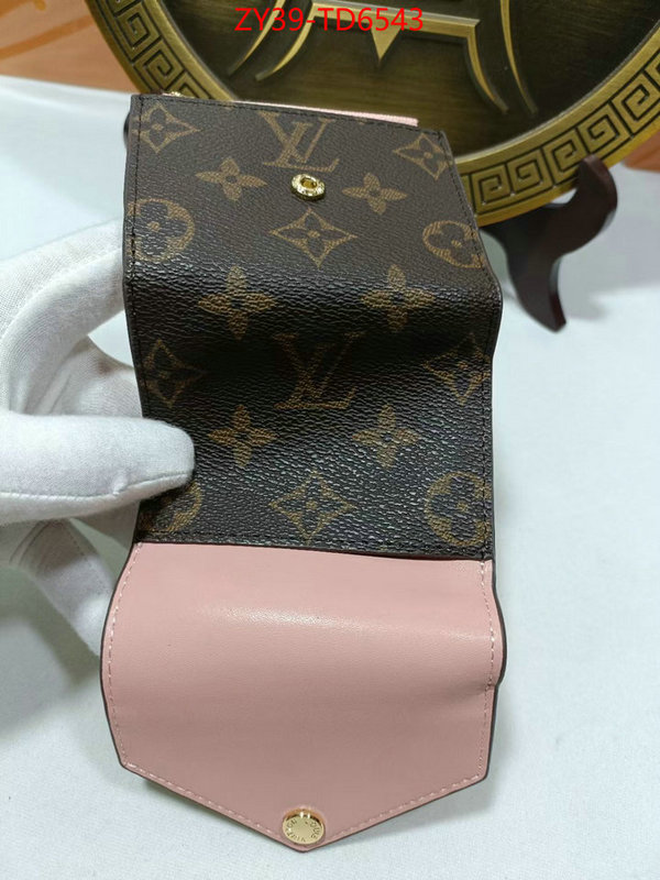 LV Bags(4A)-Wallet,new ,ID: TD6543,$: 39USD