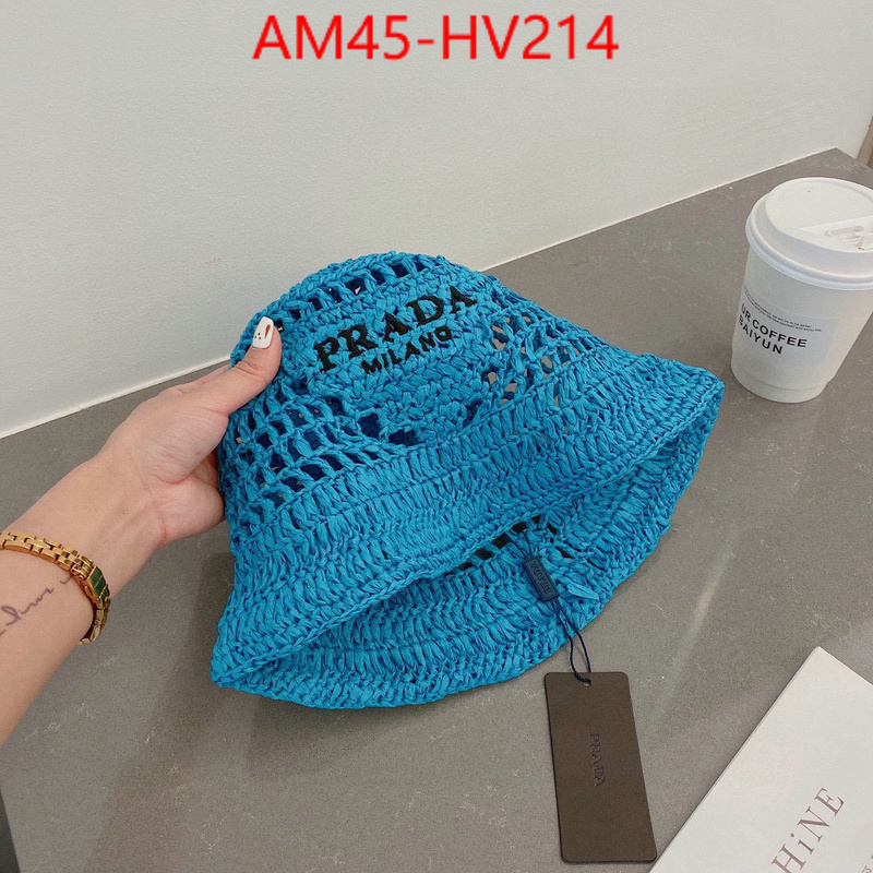 Cap (Hat)-Prada,perfect quality , ID: HV214,$: 45USD