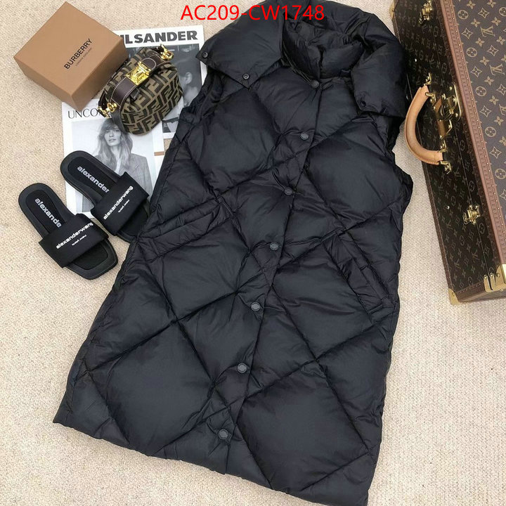 Down jacket Women-Burberry,where to buy fakes , ID: CW1748,$: 209USD