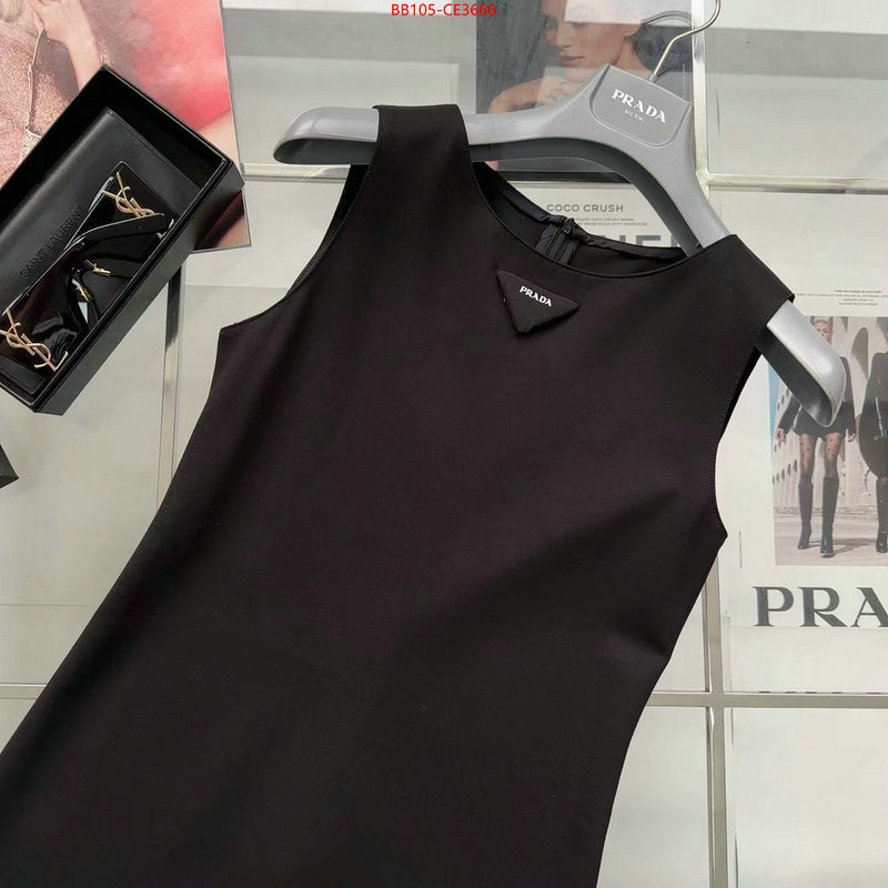 Clothing-Prada,high quality designer replica , ID: CE3666,$:105USD