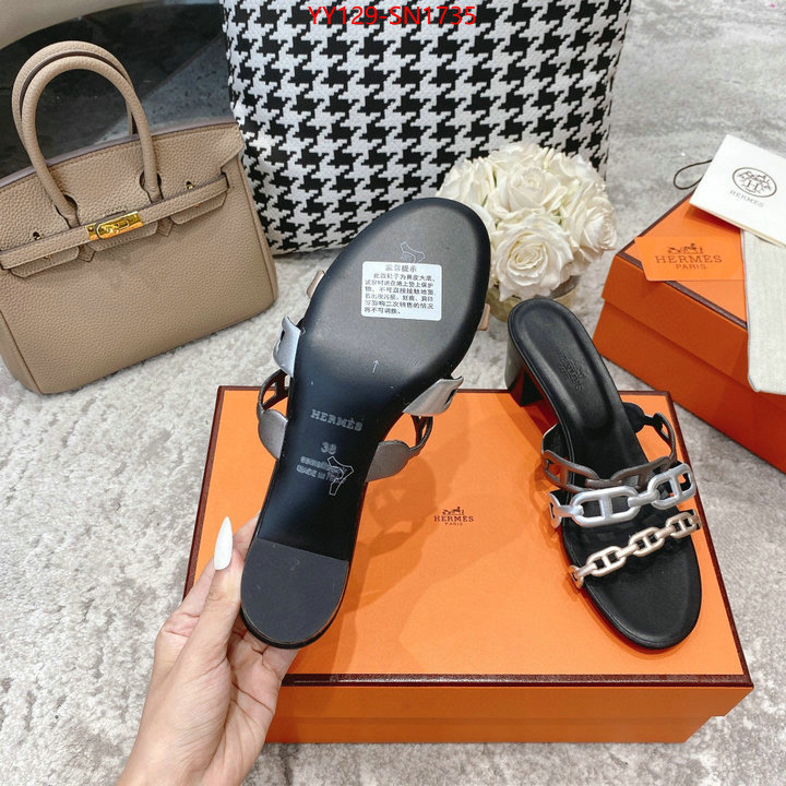 Women Shoes-Hermes,best quality replica , ID: SN1735,$: 129USD