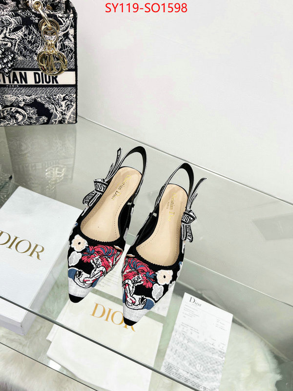 Women Shoes-Dior,best luxury replica , ID: SO1598,$: 119USD