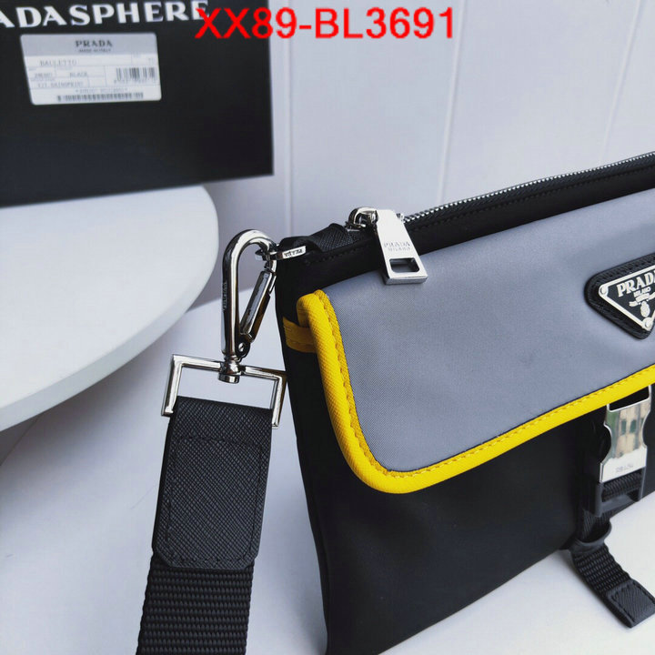 Prada Bags(TOP)-Clutch-,ID: BL3691,$: 89USD