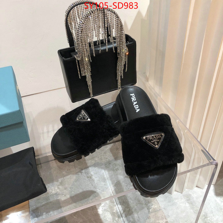 Women Shoes-Prada,replcia cheap from china , ID: SD983,$: 105USD