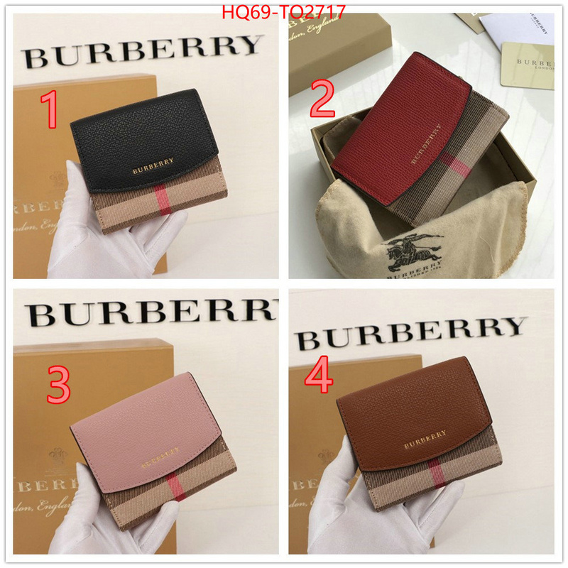 Burberry Bags(4A)-Wallet,aaaaa+ replica designer ,ID: TO2717,$: 69USD