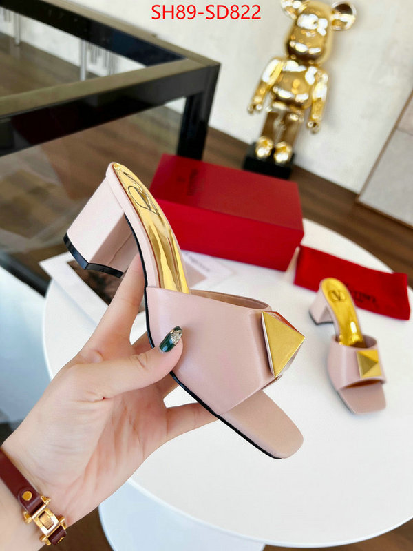 Women Shoes-Valentino,replica 2023 perfect luxury , ID: SD822,$: 89USD