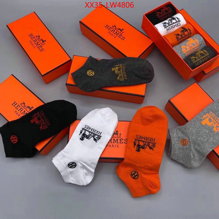 Sock-Hermes,quality replica , ID: LW4806,$: 35USD