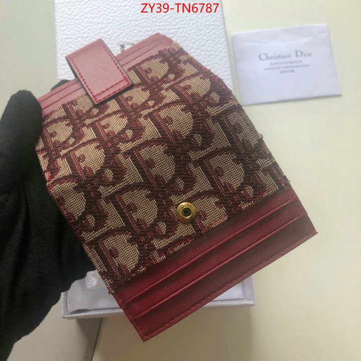 Dior Bags(4A)-Wallet-,ID: TN6787,$: 39USD